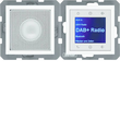 30808989 Berker BERKER S.1/B.x Radio Touch DAB+/Bluet. Set mit LS polarweiß Produktbild