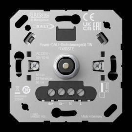 1741DSTE Jung Power DALI Drehsteuergerät TW Produktbild