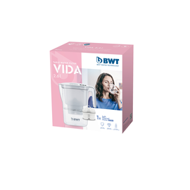 125305497 BWT VIDA manuell weiss+ 1 x Soft Water Extra Tischwasserfilter, 2,6 Produktbild