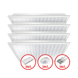 EQ10132483 Esylux QUADRO SET CELINE 2 625 DDP TR 840 IR ELC LED Leuchtenset ( Produktbild front M