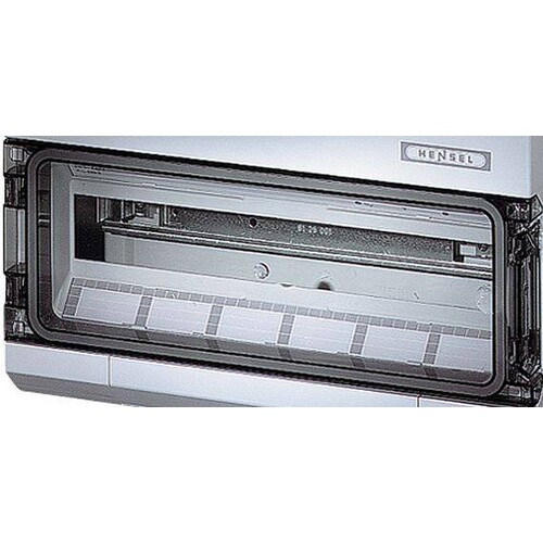 6110019 Hensel Plexitür zu KV 1518/9118 (ohne Scharnier) Produktbild Front View L