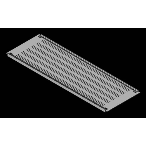 BD300i/LUS Mehler Blende geschlossen,Breite D, belüftet Kunststo Produktbild Front View L
