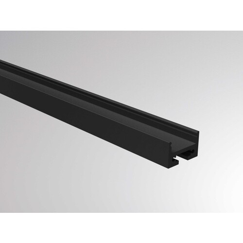 600-a211b Molto Luce LED Strip Profil Schwarz Produktbild