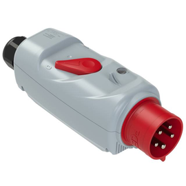 540250251 PC-Electric CEE- Motorschutzstecker (PKZM0) +BA 32A 5p 6 Produktbild front M