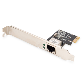 DN-10130-1 Digitus Gigabit Ethernet PCI Express Karte 32 Bit, Low Profile Halte Produktbild