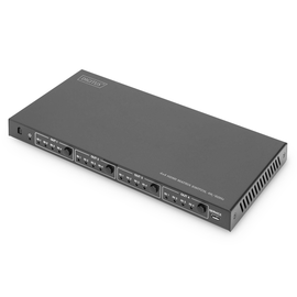 DS-55511 Digitus 4x4 HDMI Matrix Switch, 4K/60Hz 18 Gps, HDR, EDID, Downscaler,  Produktbild