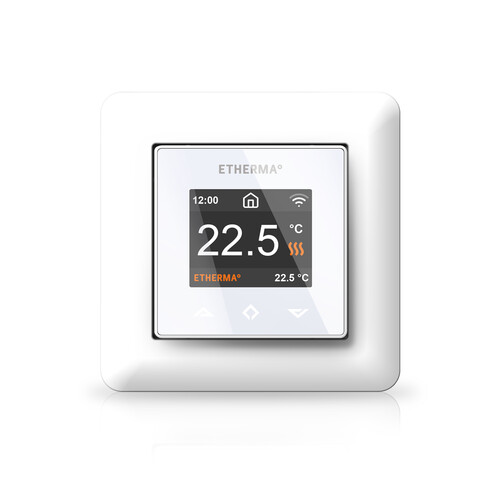 41236 Etherma eTouch Pro weiß Smart- Thermostat m. WLAN Funktion & Touchpad Produktbild