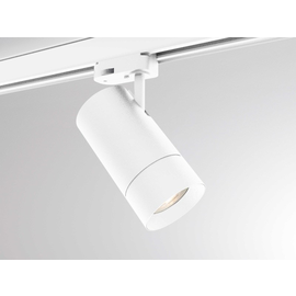 495-720000000440 Molto Luce MOVA S GU10 TRACK SCHIENENSTRAHLER MIT silber silbe Produktbild front M