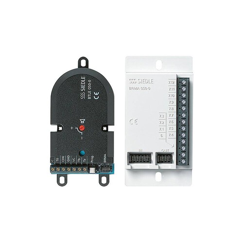 200049335-01 Siedle BTLE 051 05 Bus Einbautürlautsprecher BTLE 051 05 schwa Produktbild