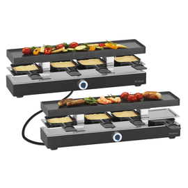 7622 4312 Trisa Raclette Style Connect 8 Pfännchen, perfekt für schmale Tische Produktbild