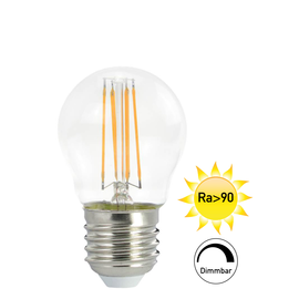 10002923 Civilight LED Filament klar,4.5W,470lm,Ra90,E27,2.700K,360°,di Produktbild front M