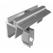 96112-00 SL Rack Modulendklemme, 30 50 mm, schwarz Produktbild front S