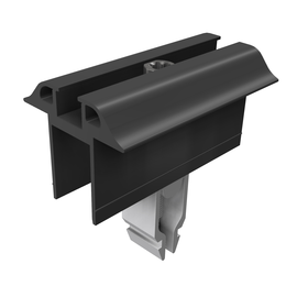 96151-01 SL Rack Modulmittelklemme, 30 50 mm, schwarz, ohne Erdungspin Produktbild front M