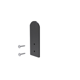 86525-00 SL Rack Abschlussdeckel für Einlegesystem, schwarz eloxiert Produktbild