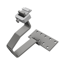 13135-01 SL Rack Edelstahl Dachhaken, Höhe 35 mm, inkl. Klemmkombination hori Produktbild front M