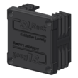 94640-05 SL Rack Endkappe 40x40, schwarz Produktbild front S