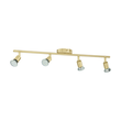 33187 Eglo LS/4 MESSING GEBÜRSTET BUZZ-LED Produktbild