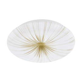 900498 Eglo LED DL Ø310 WEISS/GOLD NIEVES 1 Produktbild