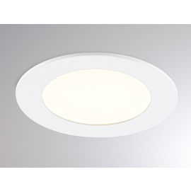 139-0000680004005 Tecnico MOON ROUND R DECKENEINBAULEUCHTE weiß matt LED 6W Produktbild front M
