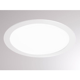 139-0021880004005 Tecnico MOON ROUND R DECKENEINBAULEUCHTE weiß matt LED 17W Produktbild