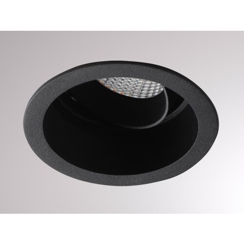 305-30013600 Tecnico SATOR ROUND R EINBAUSTRAHLER schwarz LED 10W Produktbild