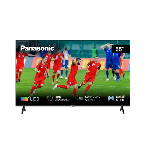 TX-55LXW834 Panasonic 55/ 139 cm 4K HDR LCD TV ANDROID TV DV Produktbild Front View L