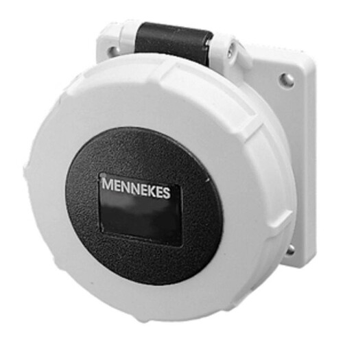 1713 Mennekes Anbaudose TwinCONTACT 16A4p7h500V, IP67 Produktbild Front View L