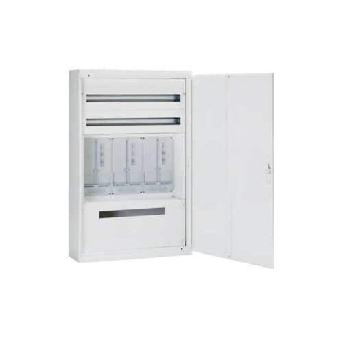ZW312W-ST Hager AP Zählerverteiler Steiermark 3ZP/2NZR Produktbild Front View L