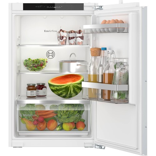 KIR212FE0 Bosch Einbau-Kühlschrank 88 x 56 Cooler Flachscharnier Produktbild Front View L