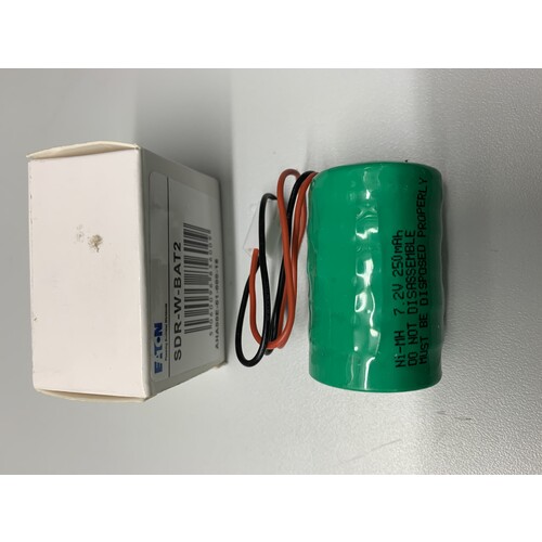 SDR-W-BAT02 Eaton SDR W BAT2 Ersatzbatteriepack für Außensirene SDR  Produktbild Front View L