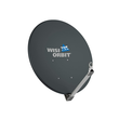 2166 Wisi OA 100 H Offset Antenne Alu 100cm, anthrazit Produktbild front S