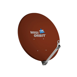 2167 Wisi OA 100 I Offset Antenne Alu 100cm, rotbraun Produktbild front M