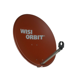 1210 Wisi OA 36 I Offset Antenne Alu 60cm, ziegelrot (Orbit-Line) Produktbild front M