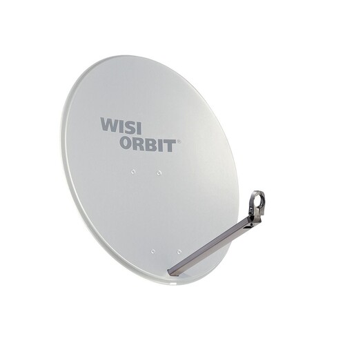 1211 Wisi OA 38 G Alu Offset Antenne hellgrau (ORBIT LINE) 80cm Produktbild Front View L