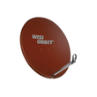 1213 Wisi OA 38 I Alu Offset Antenne ziegelrot (ORBIT LINE) 80cm Produktbild