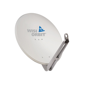 1216 Wisi OA 85 G New Top Line Alu Parabol-Offsetantenne hellgrau 85cm Produktbild