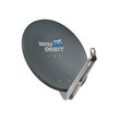 1217 Wisi OA 85 H New Top Line Alu Parabol-Offsetantenne Basaltgrau 85cm Produktbild