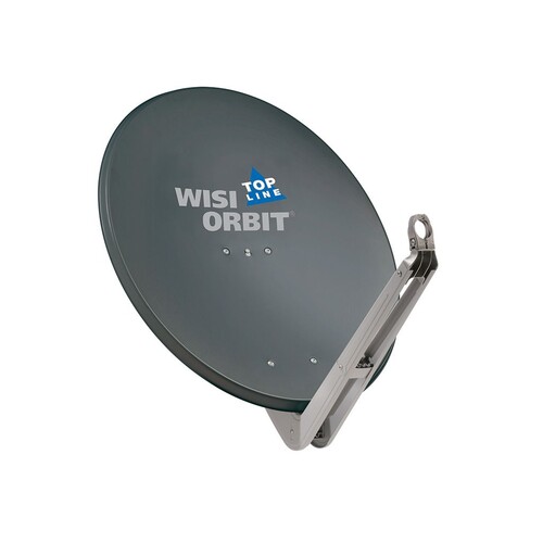 1217 Wisi OA 85 H New Top Line Alu Parabol-Offsetantenne Basaltgrau 85cm Produktbild Front View L