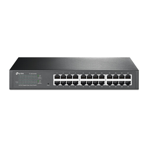 TL-SG1024DE TP-Link 24 Port Gigabit Easy Smart Switch Produktbild Front View L