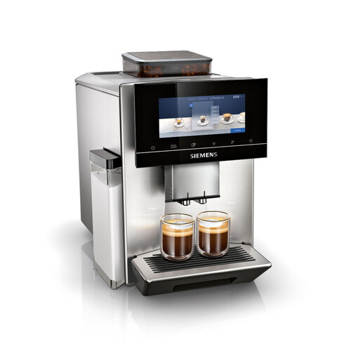 TQ905D03 Siemens EQ900 Kaffeevollautomat mit iSelect Display, BaristaMode Produktbild Front View L
