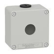 XAPD1201 Schneider Elec. LeergehÃ€use XAP, Metall, grau, fÃŒr 1x22mm, 80x80x51 Produktbild