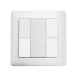 EP10431616 Esylux PUSH BUTTON x4 DALI 2 WH 4 fach Taster für DALI-2 Produktbild front S