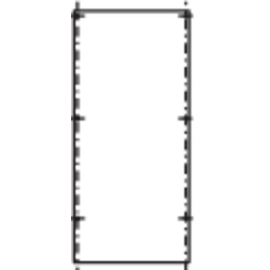 ZAY47433M Hager MP,KVS,f.ZAL142,PVC,600x276x6mm Produktbild