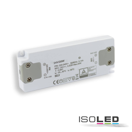115623 Isoled LED Trafo 24V/DC, 0 20W, ultraslim Produktbild