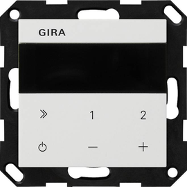232003 Gira UP Radio IP System 55 Reinweiß Produktbild