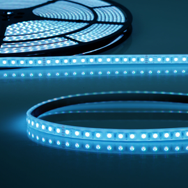 115586 Isoled LED AQUA RGB 48V Flexband, 14,4W, IP68, 20m Rolle, 96 LED/m Produktbild front M