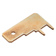 181258 Cimco Flachstecker, nicht- isoliert, 90 Grad gewinkelt 6,3x0,8mm Produktbild