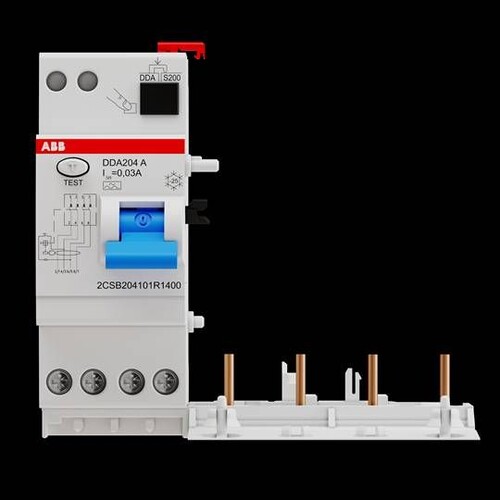 2CSB204101R1400 ABB FI Block DDA204A-40/0,03 Produktbild