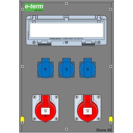 92009369 E-Term Vollgummiverteiler MODBOX WM 0002 3 FI040 IP44 Produktbild front M