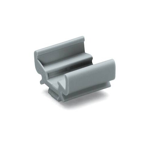 285-442 Wago Adapter,grau Produktbild Front View L